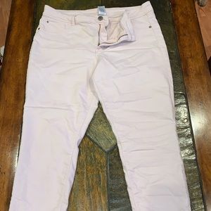 Women’s skinny jeans (light pink)